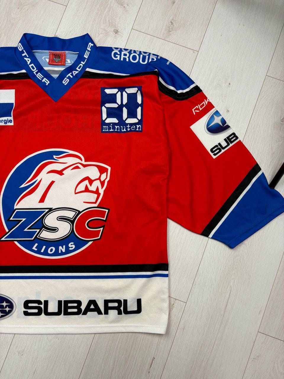 Vintage Forster ZSC Lions Hockey Jersey Vintage Size L Size US L / EU 52-54 / 3 - 6 Thumbnail
