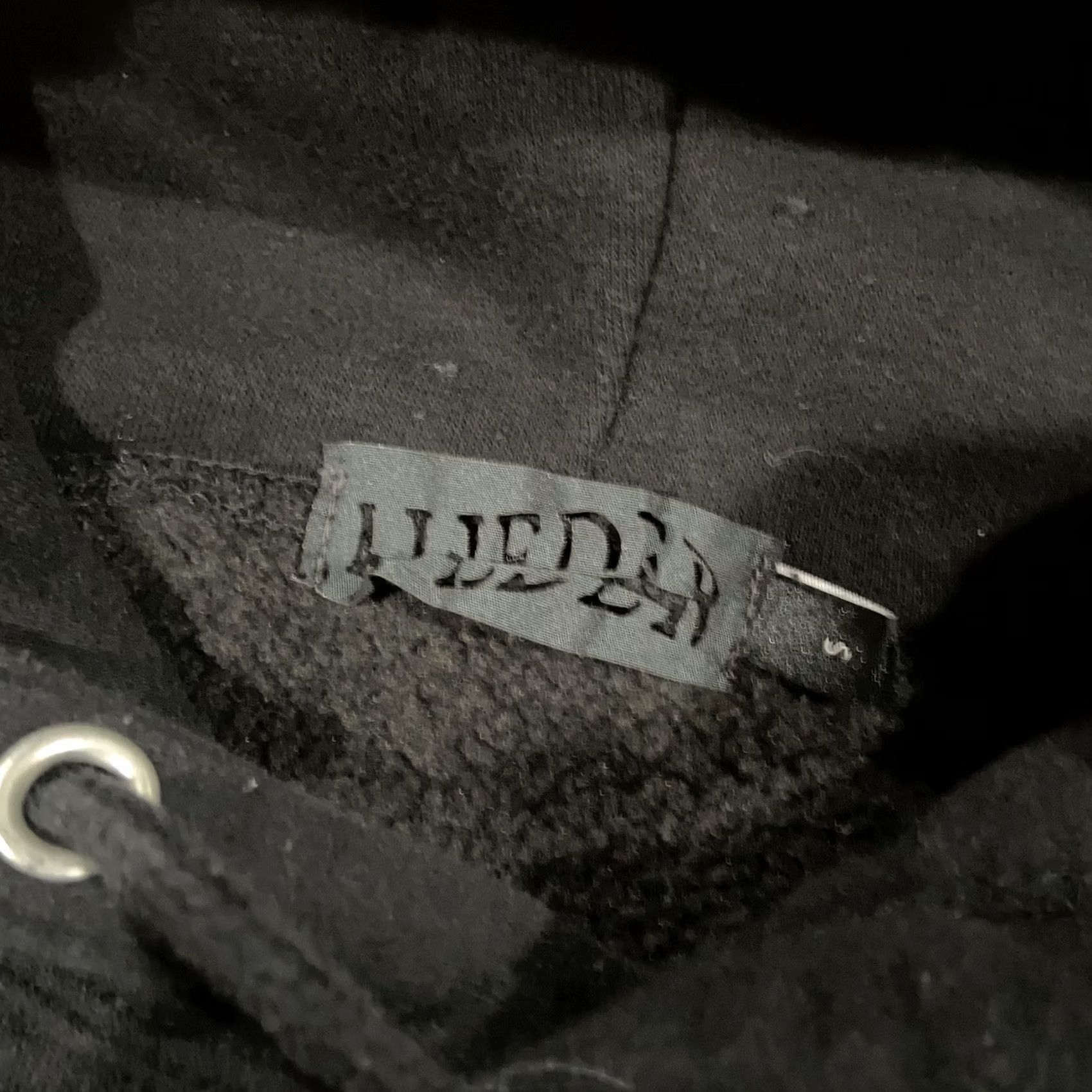 Lueder Lueder Hoodie Men S Black Cotton Streetwear Avant Garde Small Size US S / EU 44-46 / 1 - 4 Thumbnail