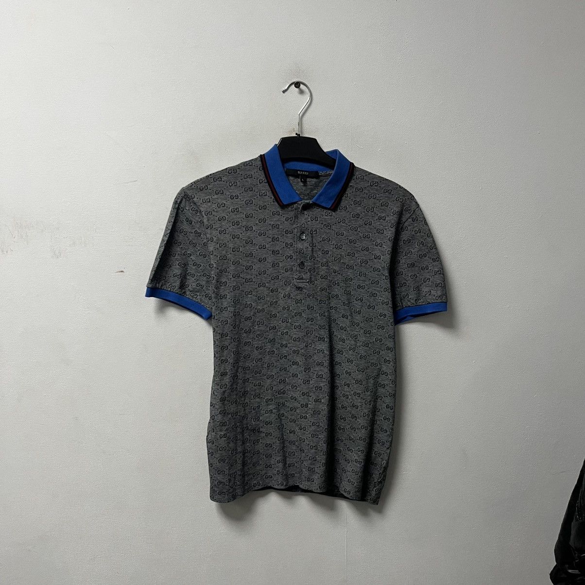 Gucci Vintage Gucci Polo T-Shirt Size US L / EU 52-54 / 3 - 1 Thumbnail