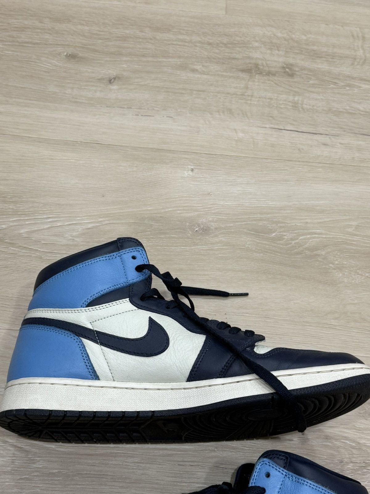 Jordan Brand Air Jordan 1 High Obsidian Size US 12 / EU 45 - 15 Thumbnail
