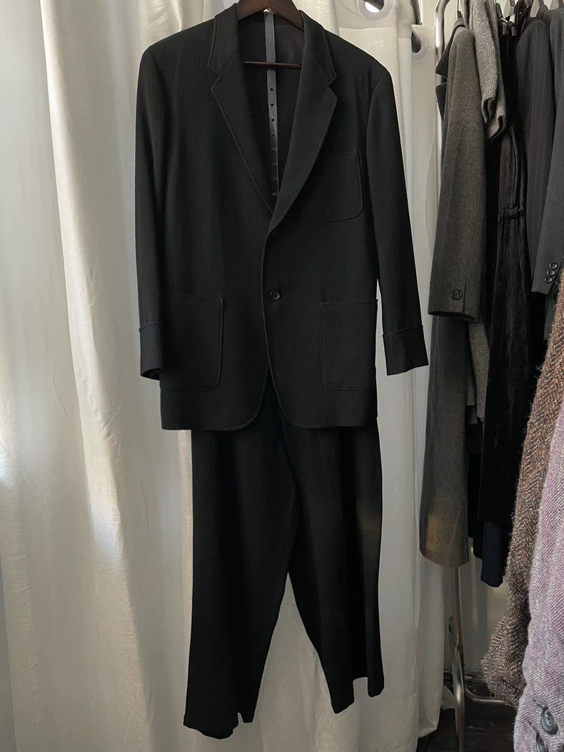 Yohji Yamamoto yohji Yamamoto Medieval Women's Black Leisure Suits Size ONE SIZE - 1 Thumbnail
