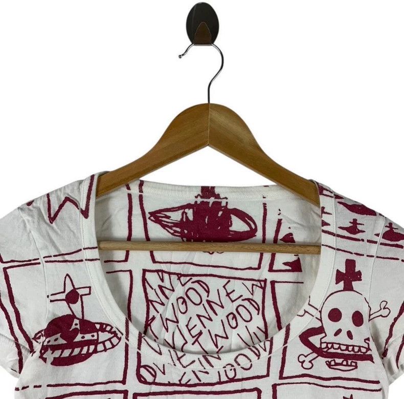 Vivienne Westwood Vivienne Westwood Checkered doodle short sleeves Size M / US 6-8 / IT 42-44 - 2 Thumbnail