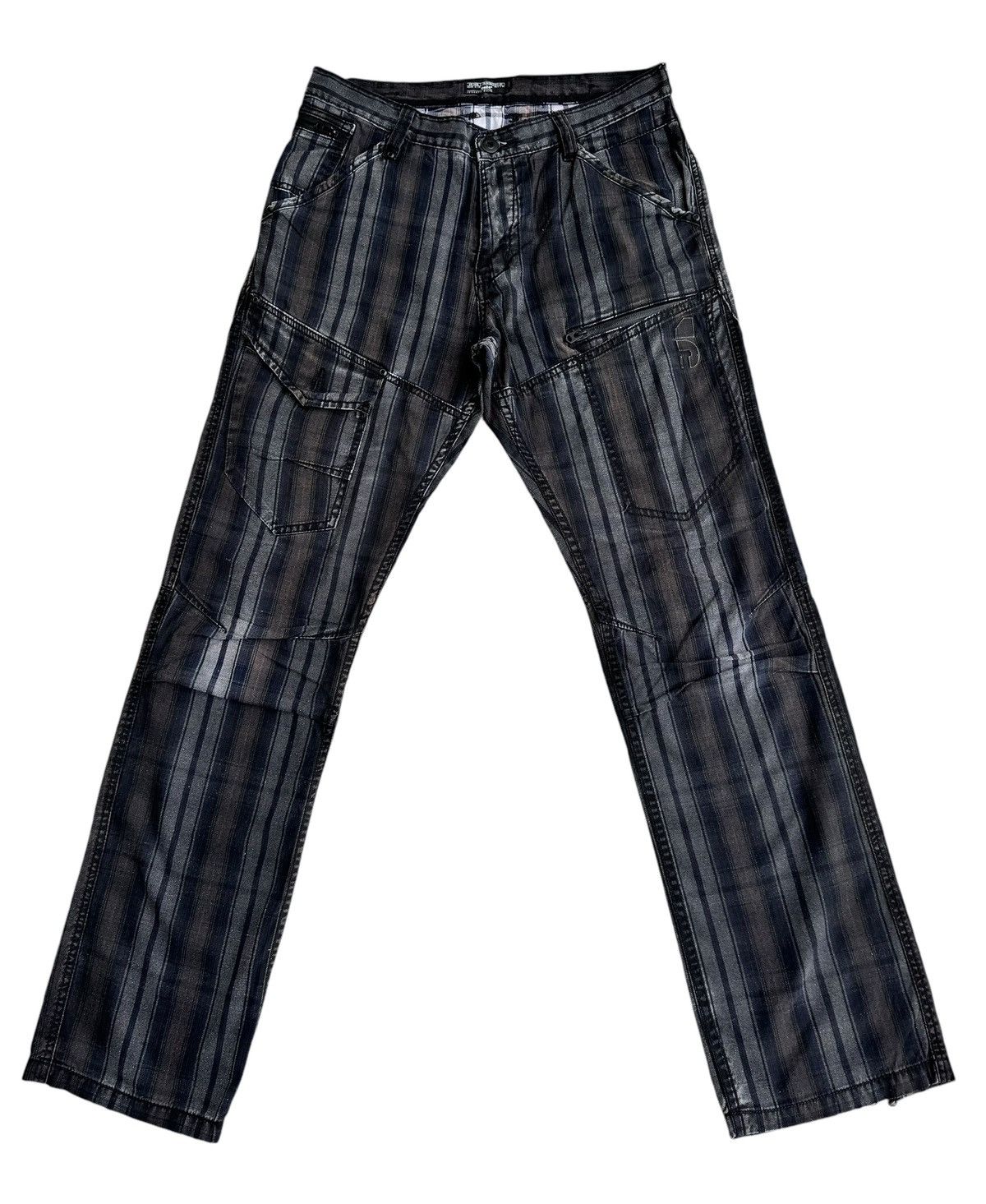 Japanese Brand ⚡️⚡️Japanese Brand Celio All Over Stripe Pants Size US 32 / EU 48 - 1 Thumbnail