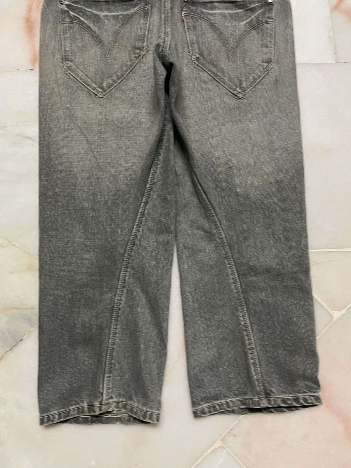 Levi's 💥Vintage 90s Levi’s Engineered Jeans Claw Mudwash Quarter Size US 30 / EU 46 - 19 Thumbnail