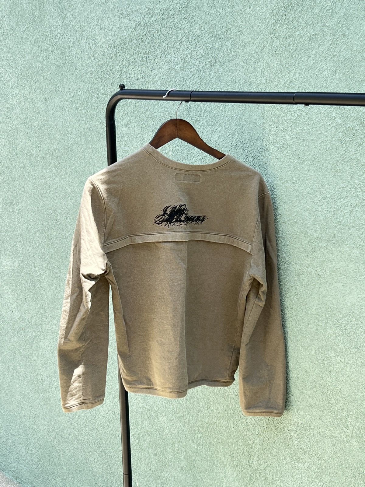 Alexander McQueen 1998 Alexander McQueen Khaki Crewneck Size L / US 10 / IT 46 - 1 Thumbnail