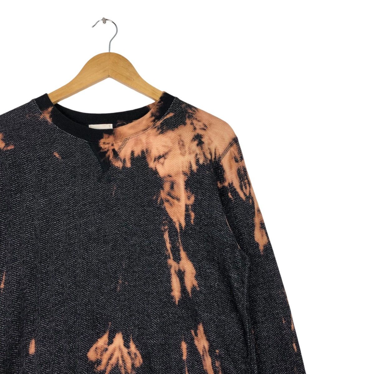Japanese Brand Custom Bleach Sweatshirt Black Orange Rare Size US S / EU 44-46 / 1 - 4 Thumbnail