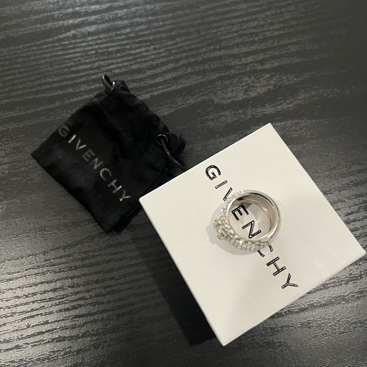 Givenchy Givenchy 4G Crystal Claw Paved Ring Size ONE SIZE - 10 Thumbnail