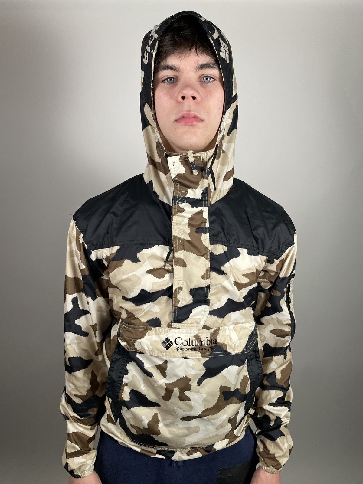 Columbia Columbia Men’s Camo Windbreaker Size US S / EU 44-46 / 1 - 1 Thumbnail