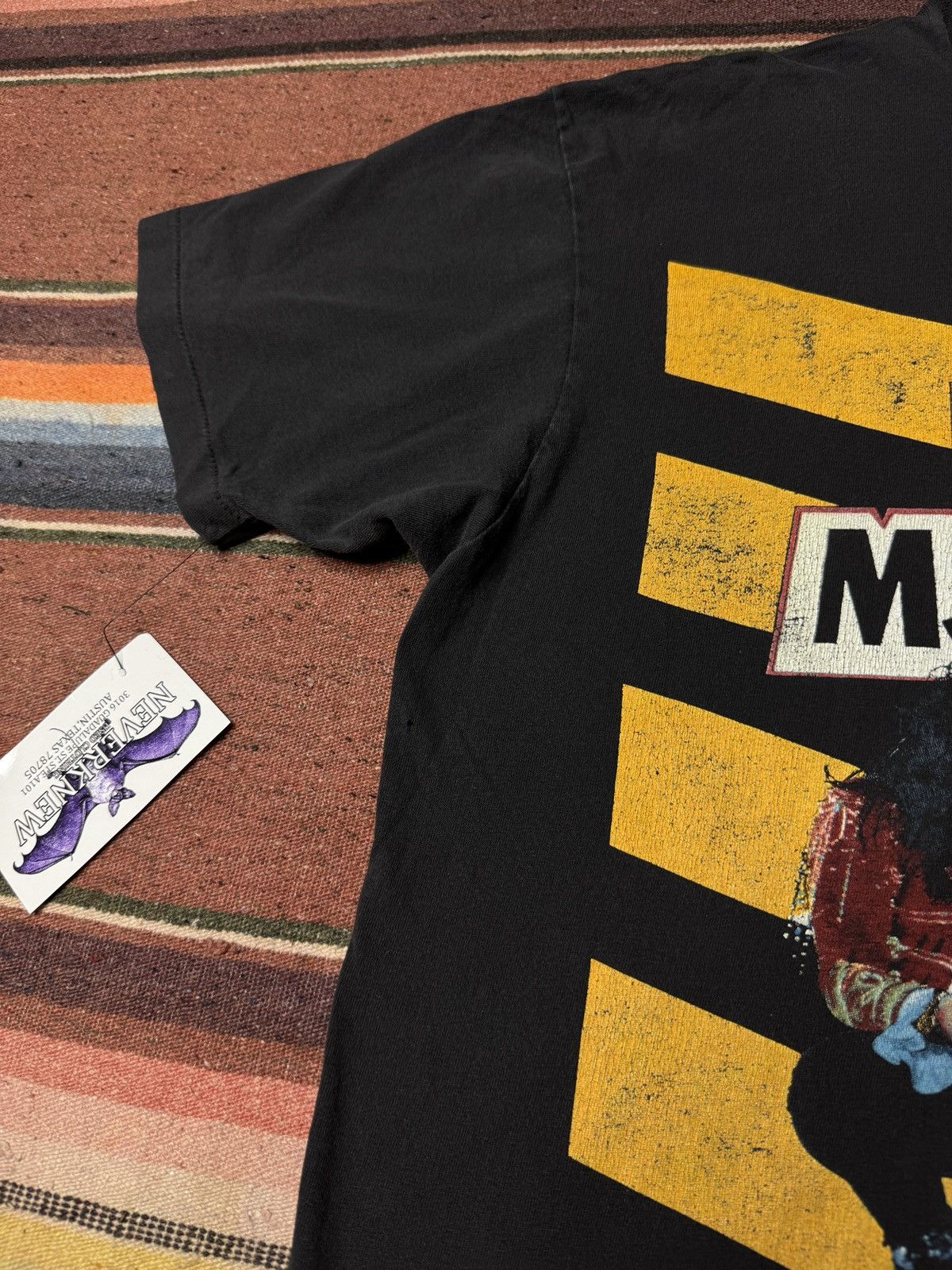 Band Tees × Vintage Vintage 1980's Yngwie Malmsteen Band Tee Shirt Size US L / EU 52-54 / 3 - 4 Thumbnail