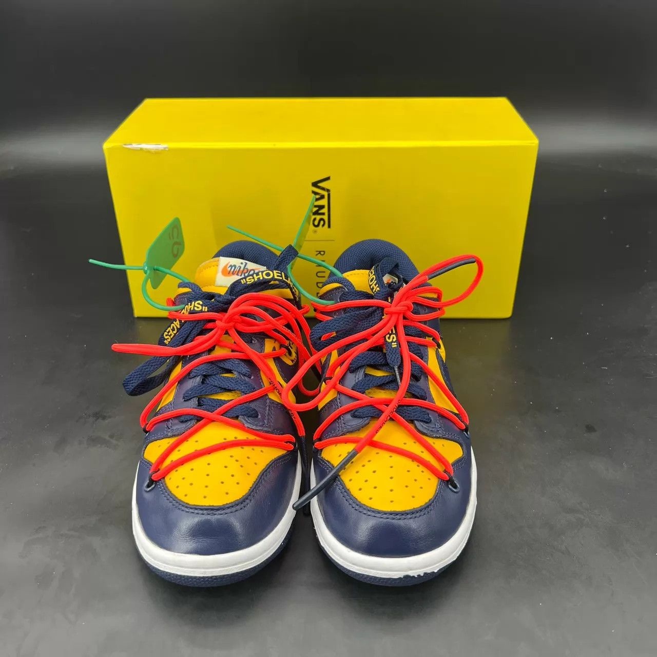 Nike ow dunk Obsidian 37.5 1wear 99new boxed Size US 7 / IT 37 - 2 Thumbnail