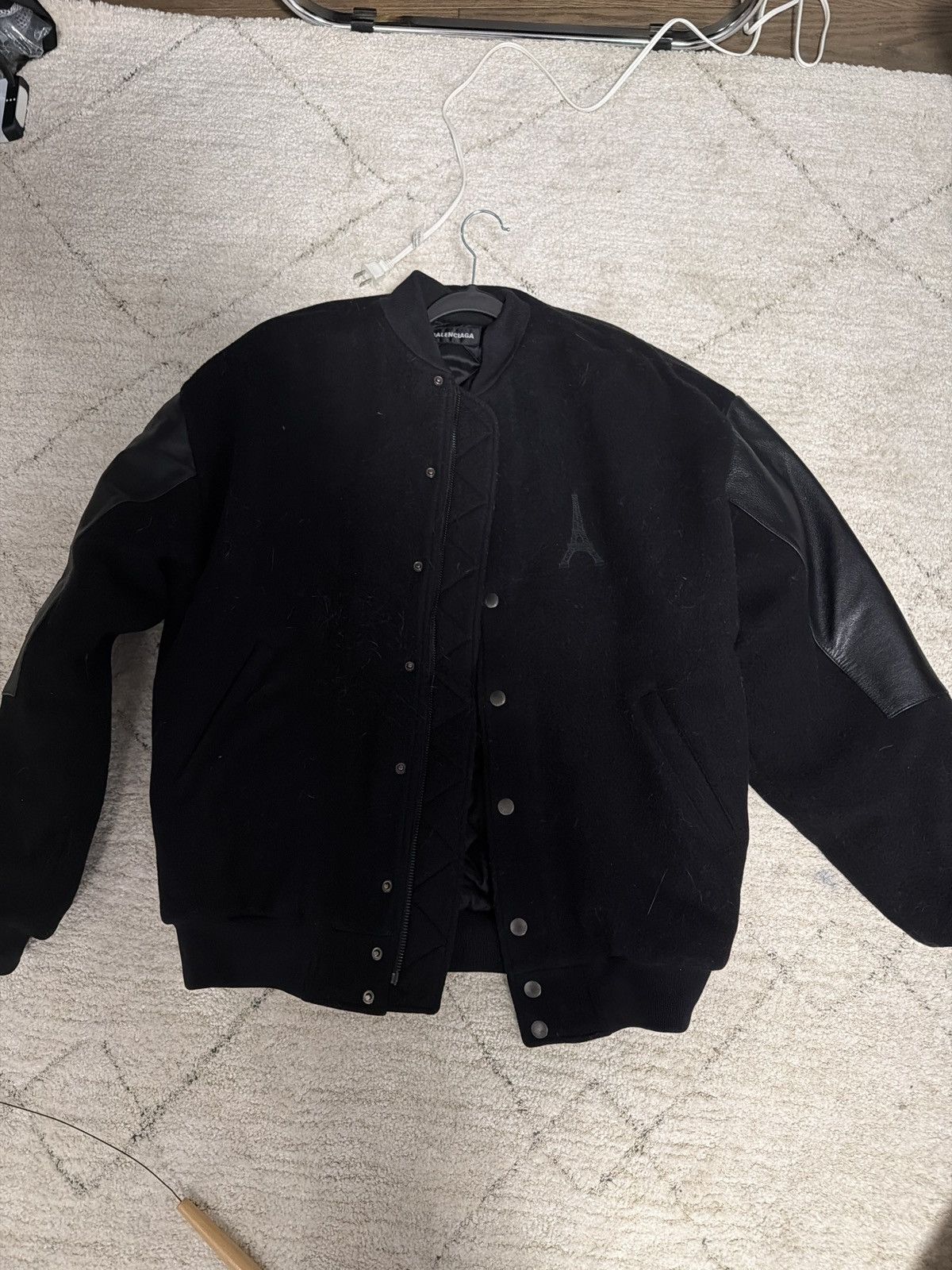 Balenciaga Balenciaga fw19 pinched woolen bomber Size US M / EU 48-50 / 2 - 2 Thumbnail