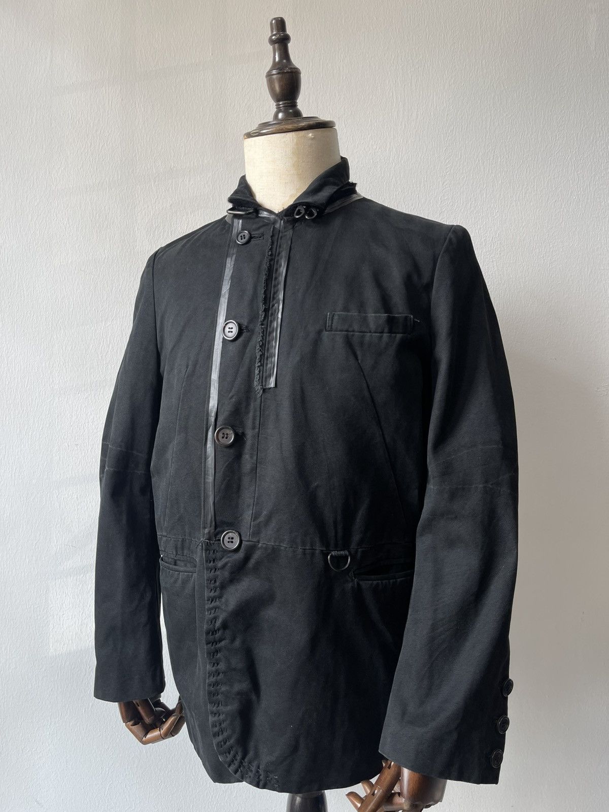 Undercover Undercover 'But Beautiful Guru Guru' Asymmentrical Jacket C1 Size US L / EU 52-54 / 3 - 7 Thumbnail