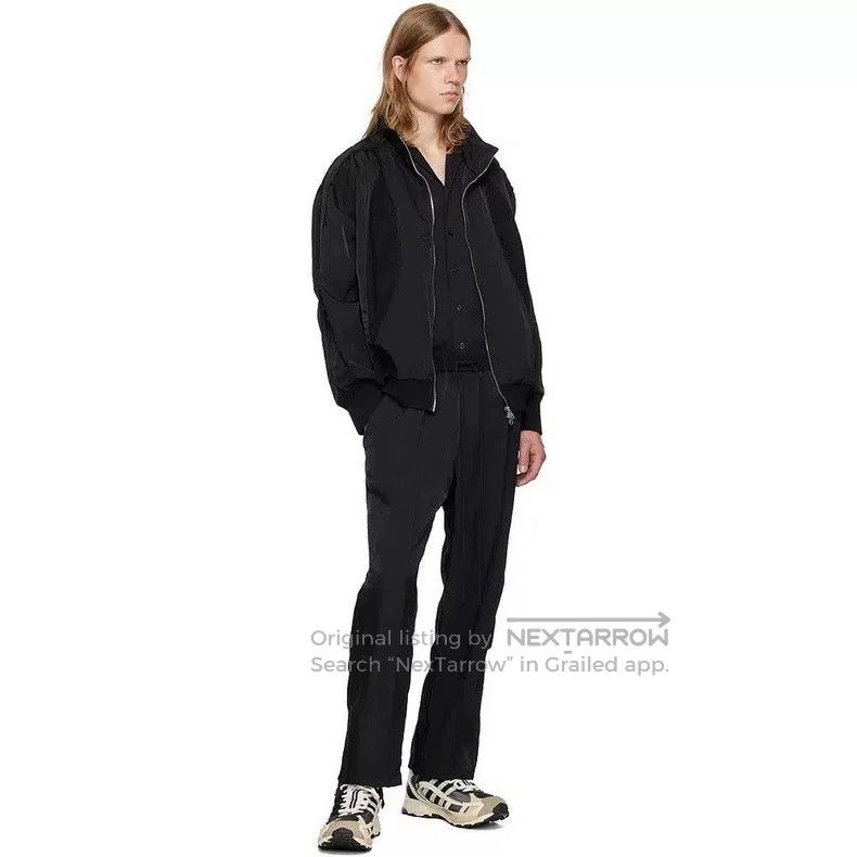 Song For The Mute SONG FOR THE MUTE Black ribbon casual pants Size US 32 / EU 48 - 7 Thumbnail