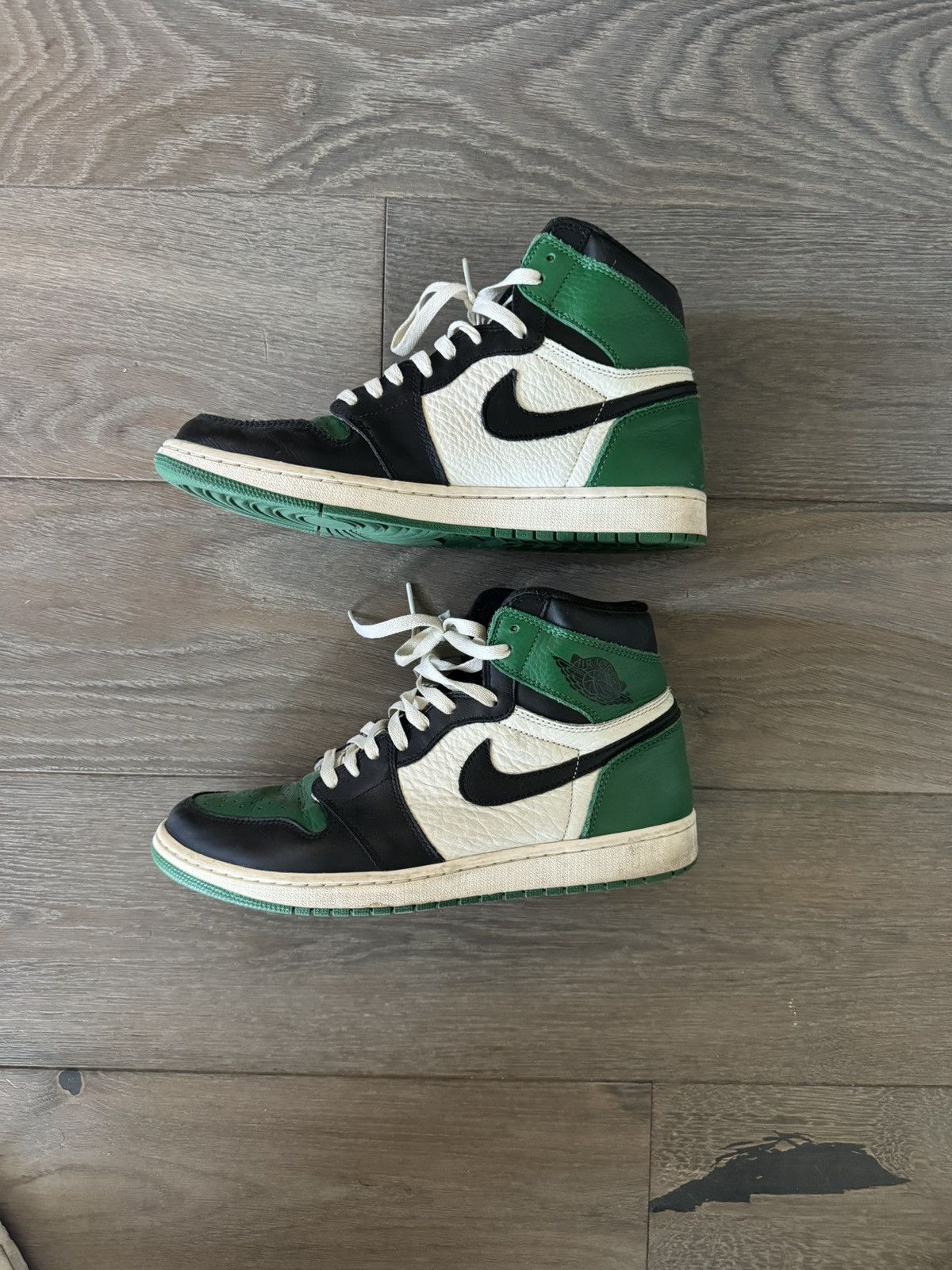 Nike Jordan 1 Pine Green Nike Size US 10.5 / EU 43-44 - 3 Thumbnail