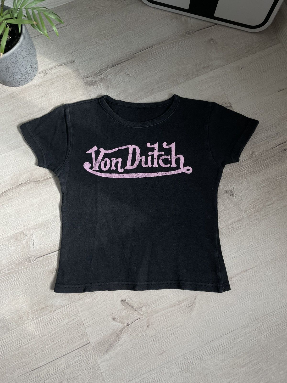 Japanese Brand Vintage Y2k Faded Von Dutch Big Logo Tank Top 00s Tee Size M / US 6-8 / IT 42-44 - 8 Thumbnail