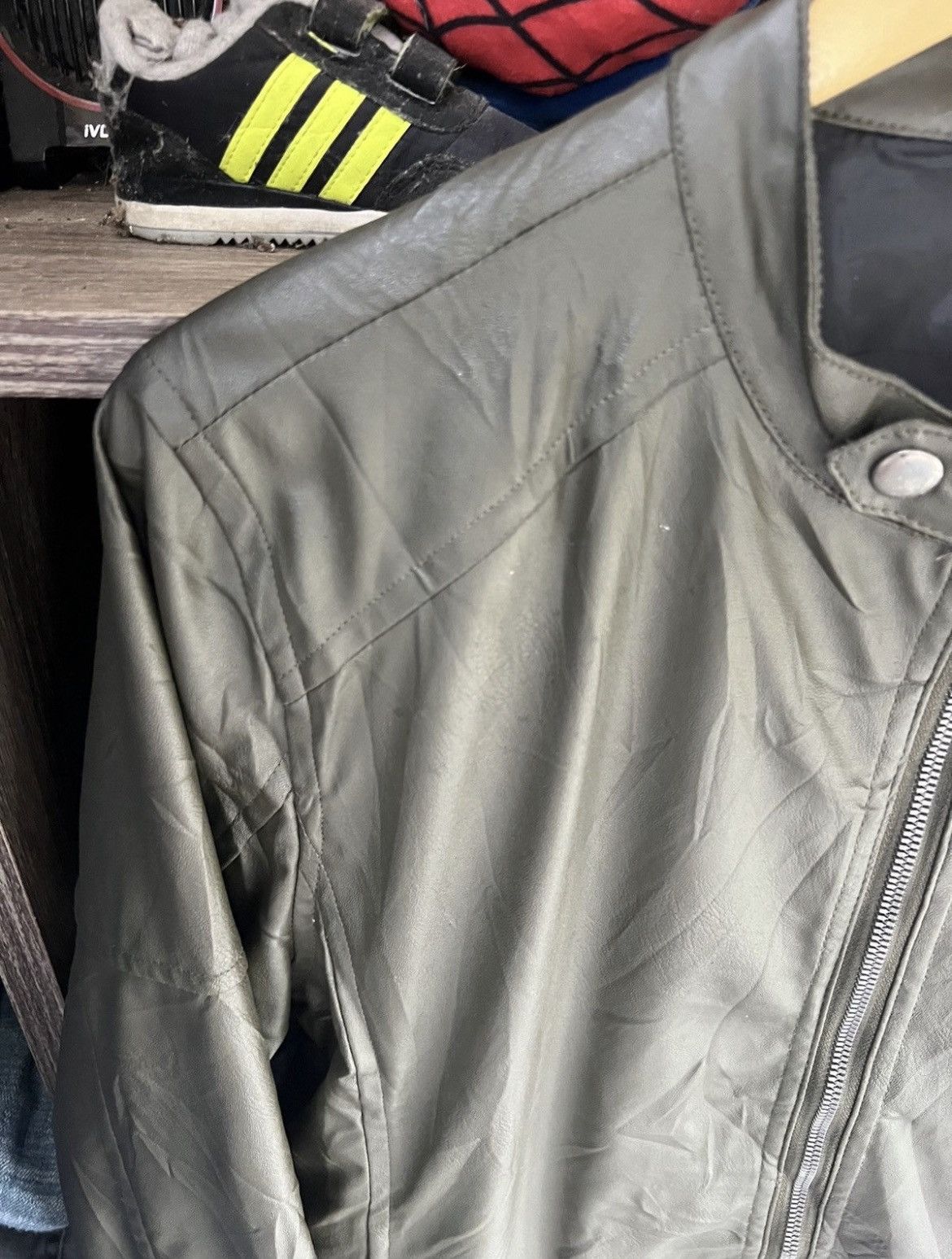 In The Attic 🔥In The Attic Synthetic Leather Jacket Size US S / EU 44-46 / 1 - 6 Thumbnail