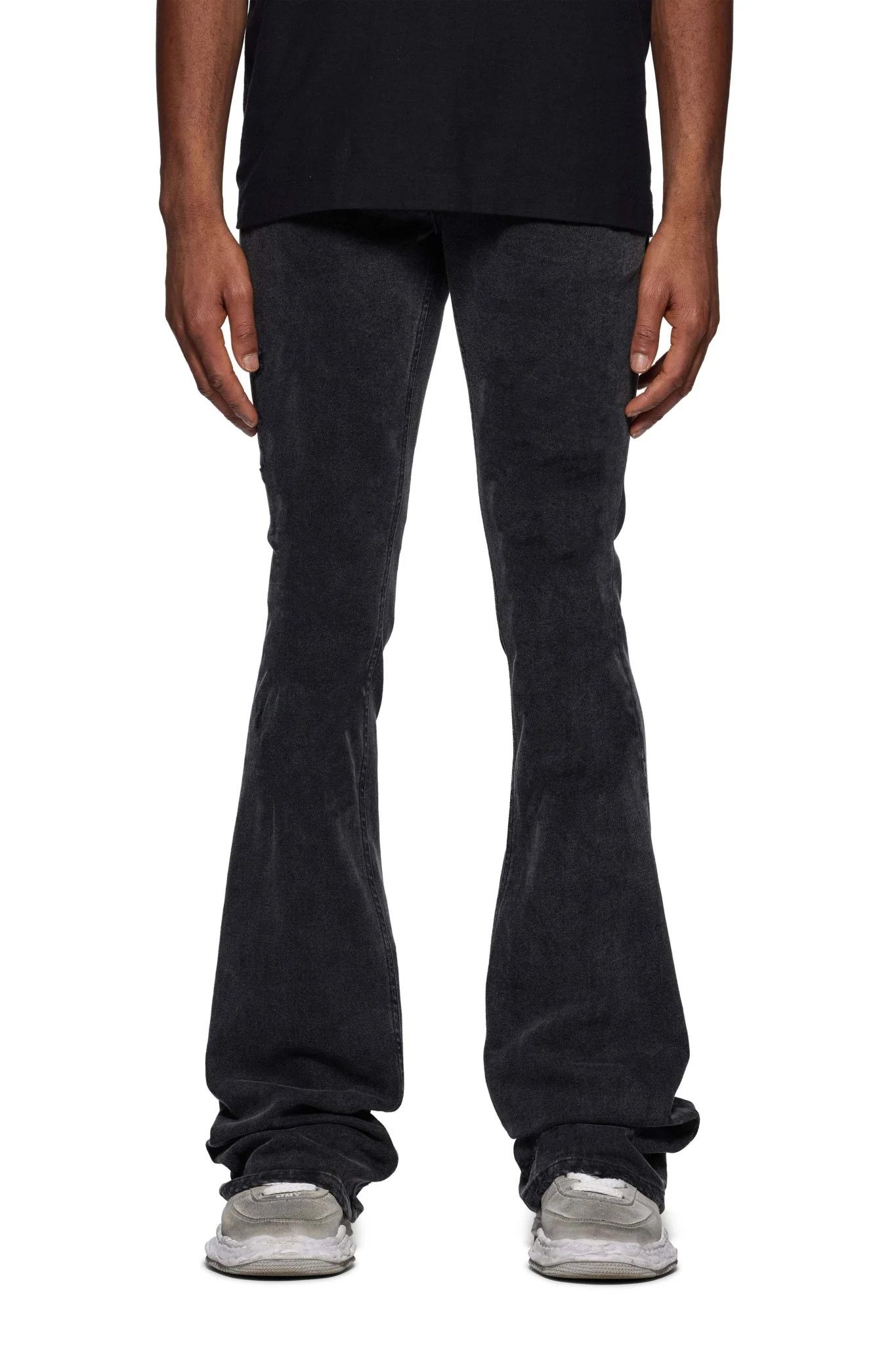 Purple Brand Raw Flare Jeans Size US 32 / EU 48 - 1 Thumbnail