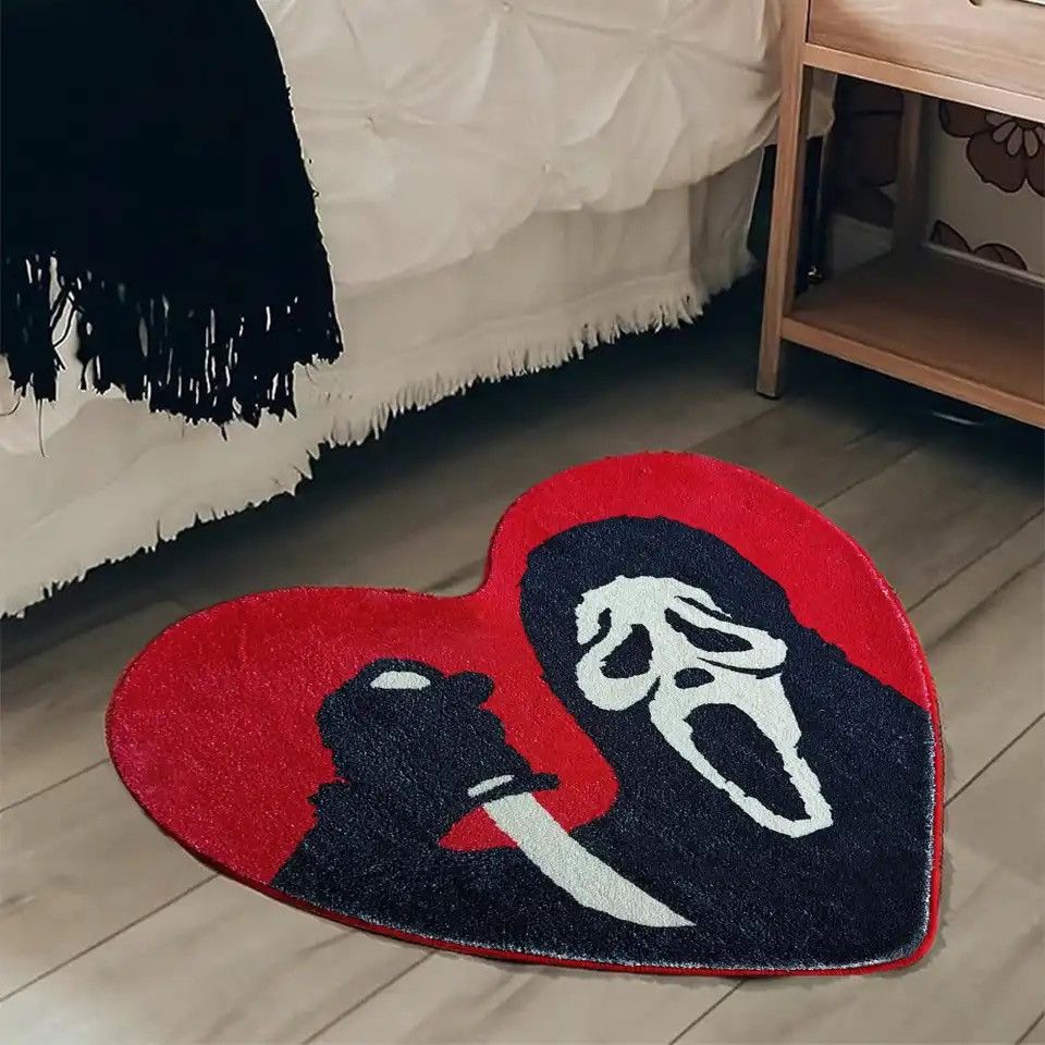 Japanese Brand Heart-shaped Creative Rug Size ONE SIZE - 2 Thumbnail