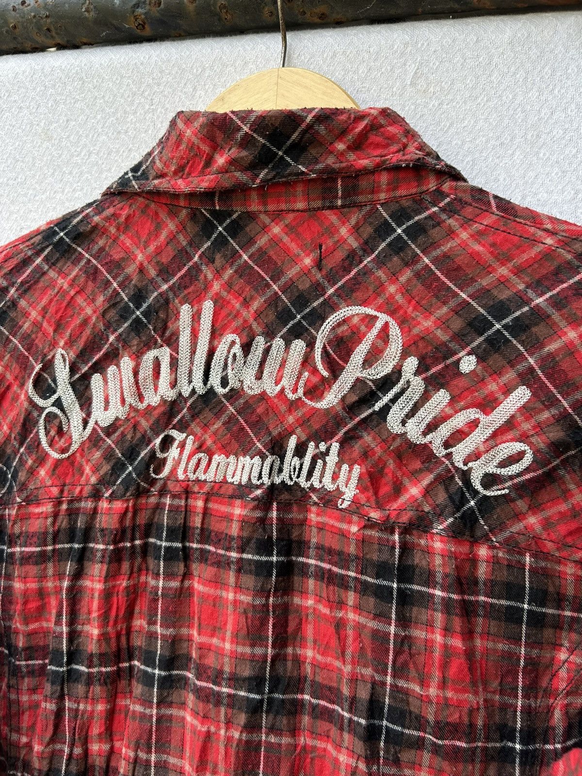 If Six Was Nine × Japanese Brand × Le Grande Bleu (L.G.B.) In the attic japanese plaid button up shirt Size US M / EU 48-50 / 2 - 3 Thumbnail