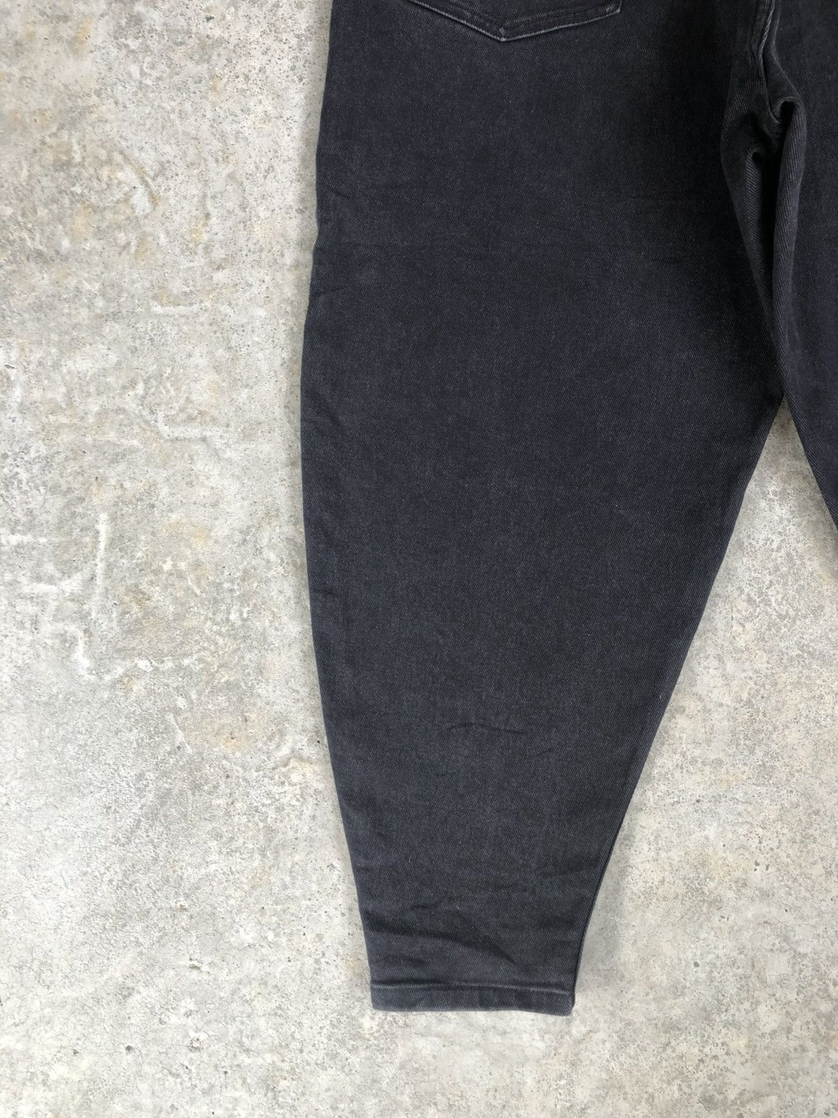 Japanese Brand Balloon Jean Gu and beautiful people baggy jean crotch pants Size US 27 - 11 Thumbnail