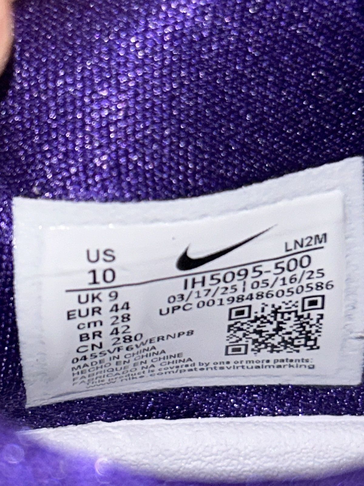 Nike Nike Kobe 9 Elite Low EM TB Court Purple IH5095-500 10 NEW Size US 10 / EU 43 - 10 Thumbnail