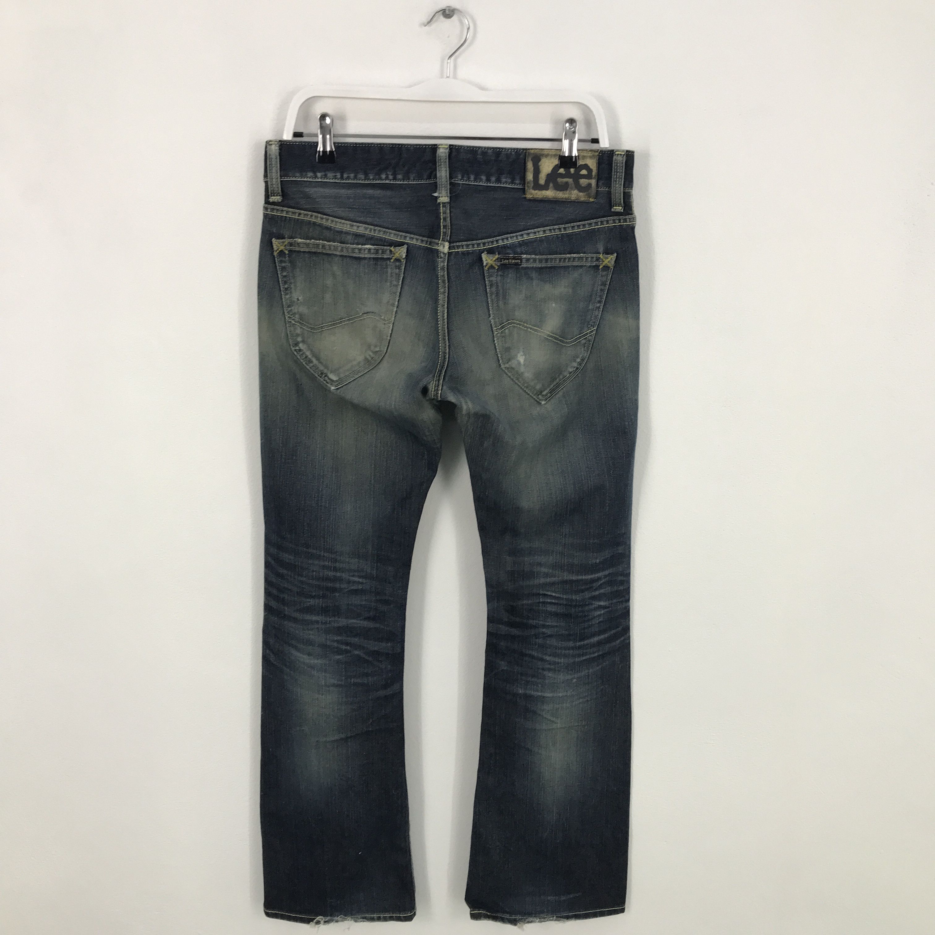 Japanese Brand × Lee Rare Gold Label Lee riders distressed Denim Jeans Size US 31 - 2 Thumbnail