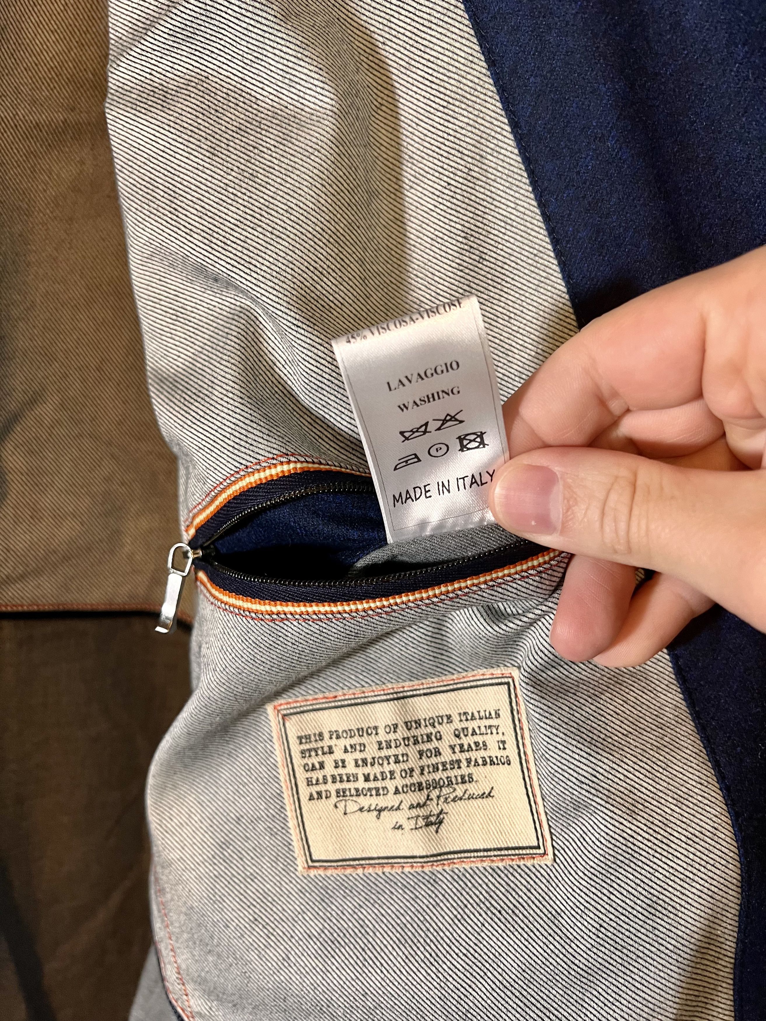 Neiman Marcus × Vitale Barberis Canonico Heavy Wool Jacket made in Italy Parka Size US L / EU 52-54 / 3 - 6 Thumbnail