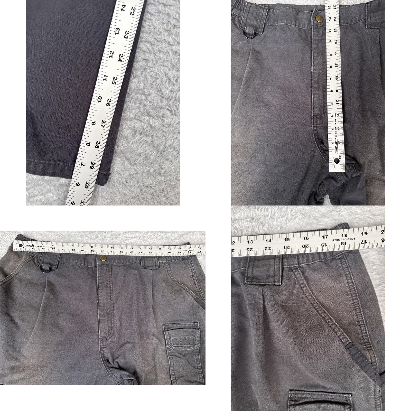 Vintage 5.11 Tactical Pants Mens 38x32 Gray Cotton Cargo Workwear 74251 LEO Size US 38 / EU 54 - 8 Thumbnail