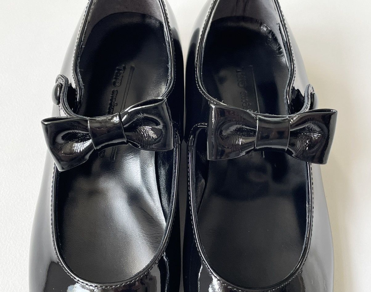 Comme des Garcons Buckle Bow Ballet Flats Size US 6 / IT 36 - 7 Thumbnail