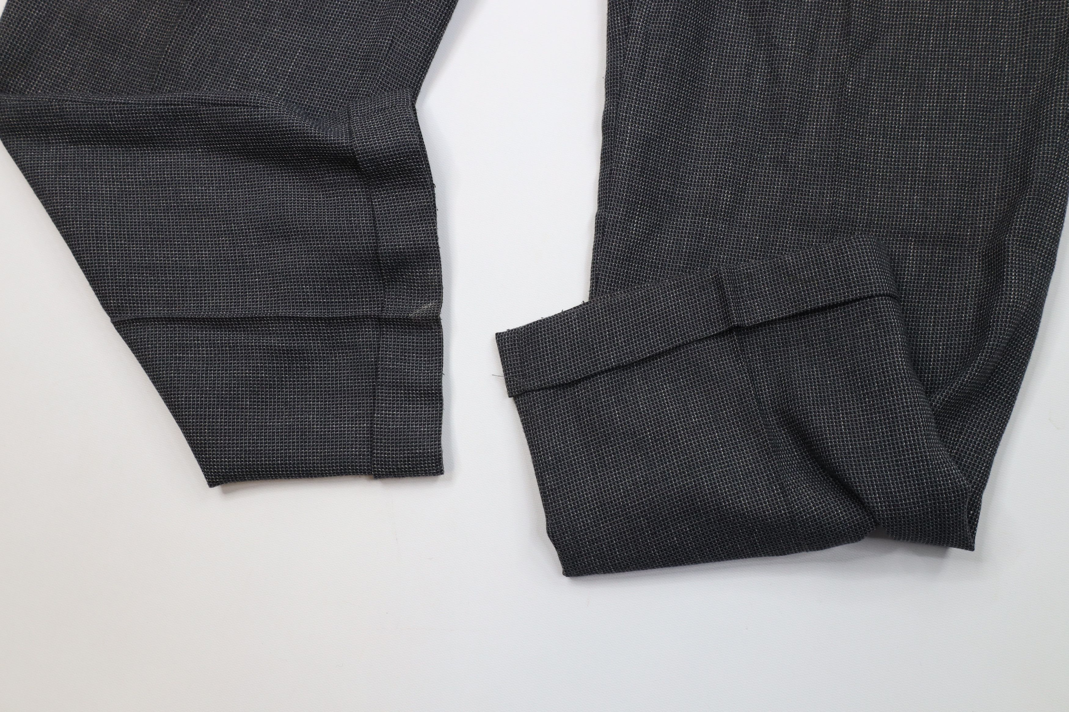 Vintage Vintage 90s Streetwear Knit Wide Leg Chino Pants Gray USA Size US 40 / EU 56 - 5 Thumbnail