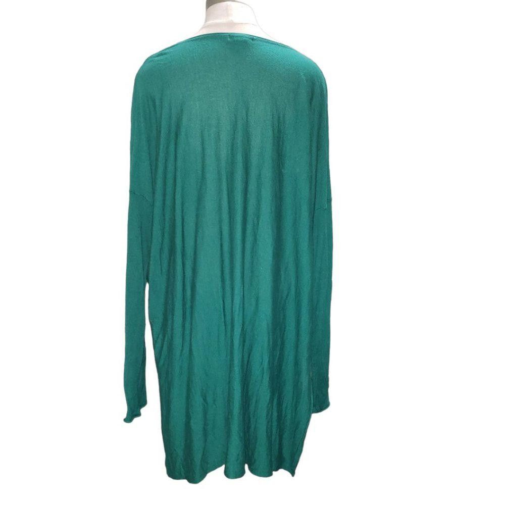 H&M CT479a H & M Ladies Green Tunic L Size L / US 10 / IT 46 - 2 Thumbnail