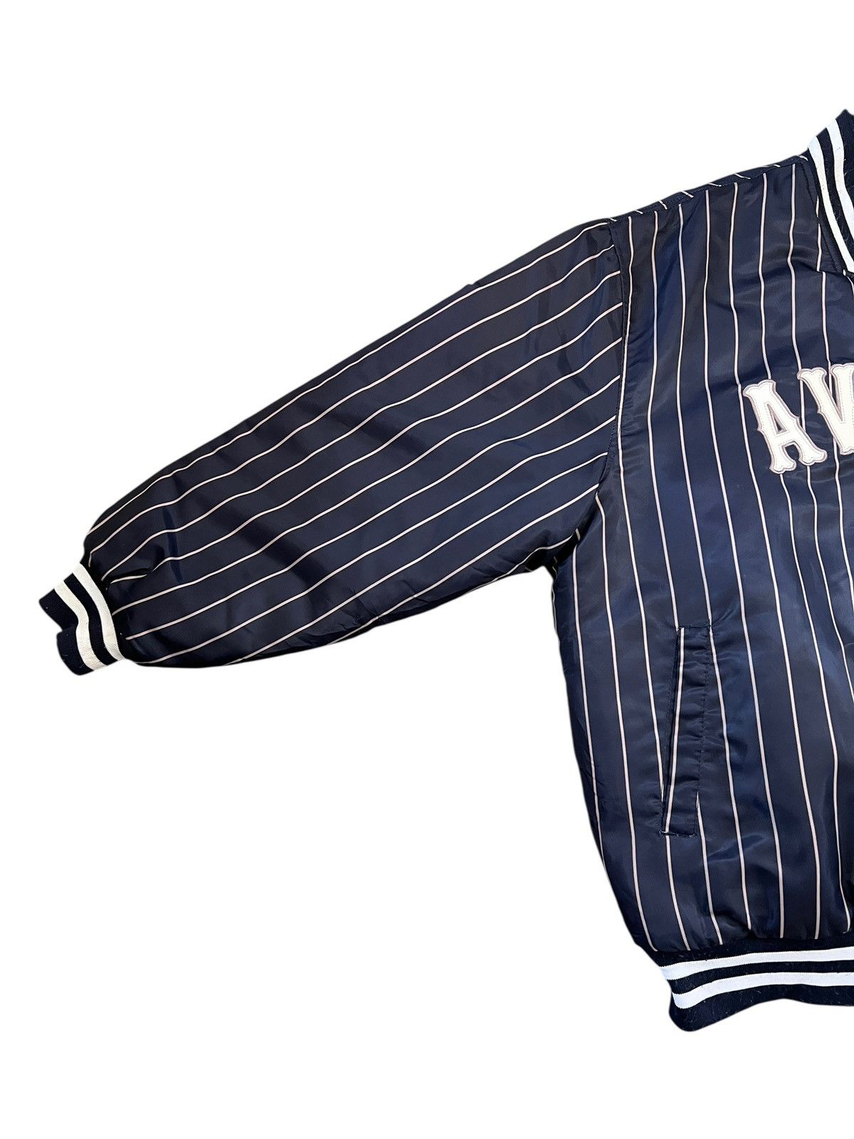 Avirex 2000 Avirex Striped Bomber Jacket Size US XXL / EU 58 / 5 - 3 Thumbnail
