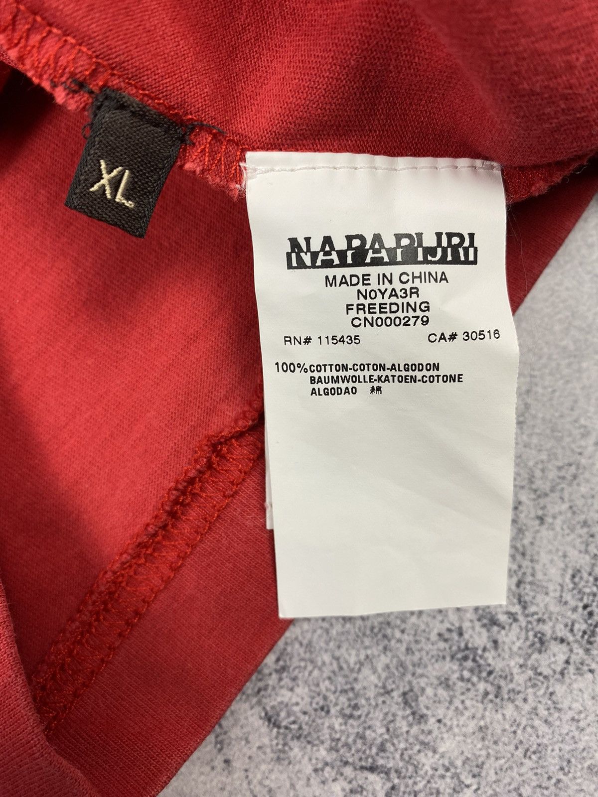 Napapijri Napapijri Expedition Outdoor Gorpcore Doable Logo T Shirt Size US XL / EU 56 / 4 - 11 Thumbnail