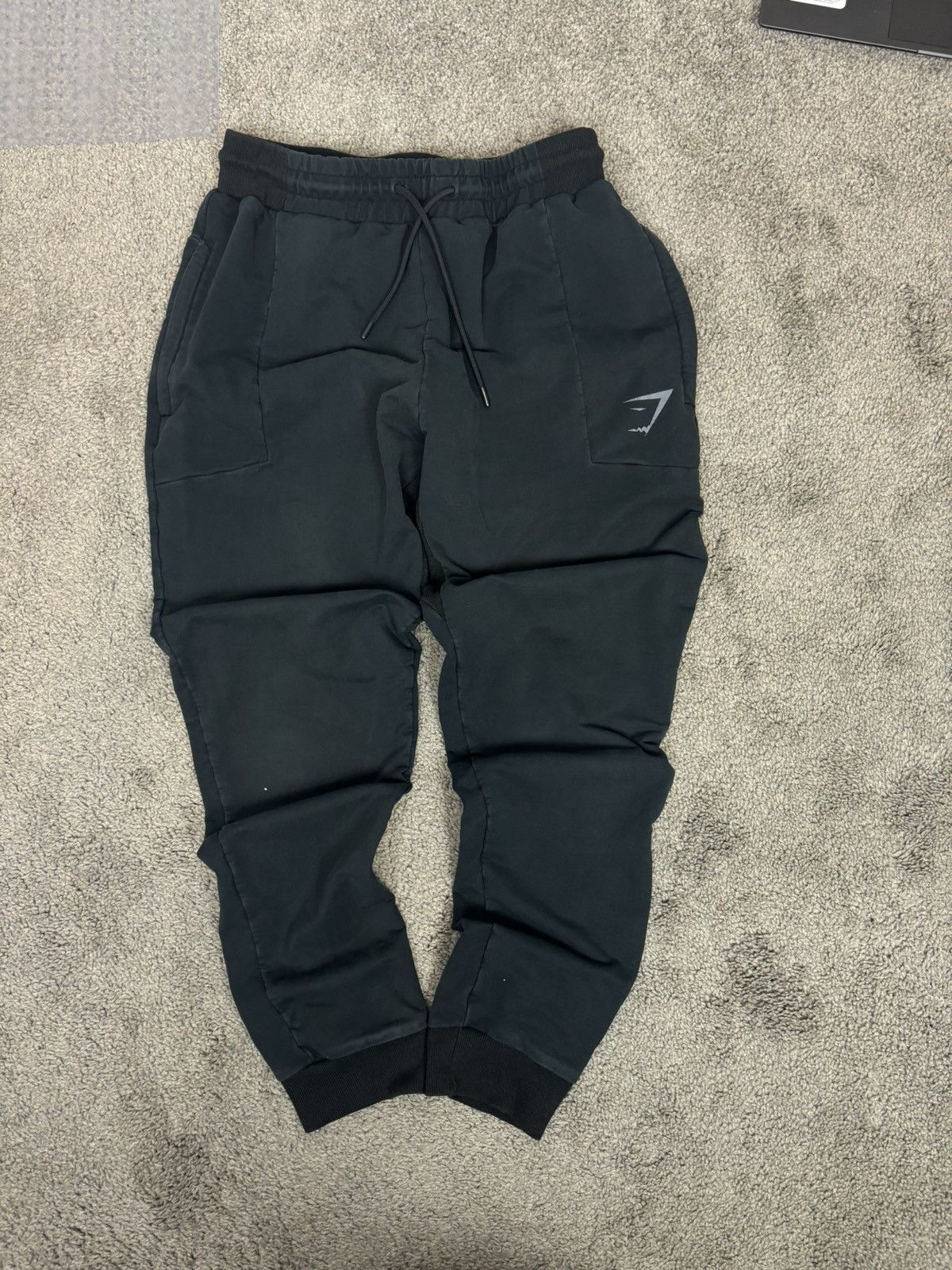 Gymshark Gymshark Mens Jogger Sweatpant Sz m Black Tapered Active Gym Size US 32 / EU 48 - 8 Thumbnail