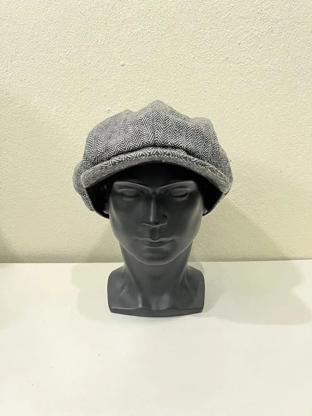 Japanese Brand Japanese Brand The Cenozoic Herringbone Cap Size ONE SIZE - 4 Thumbnail
