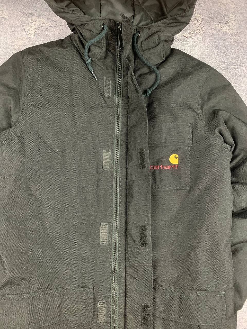 Carhartt Carhartt Unisex Black Hooded Parka Jacket Size XS Nylon Size US XS / EU 42 / 0 - 7 Thumbnail