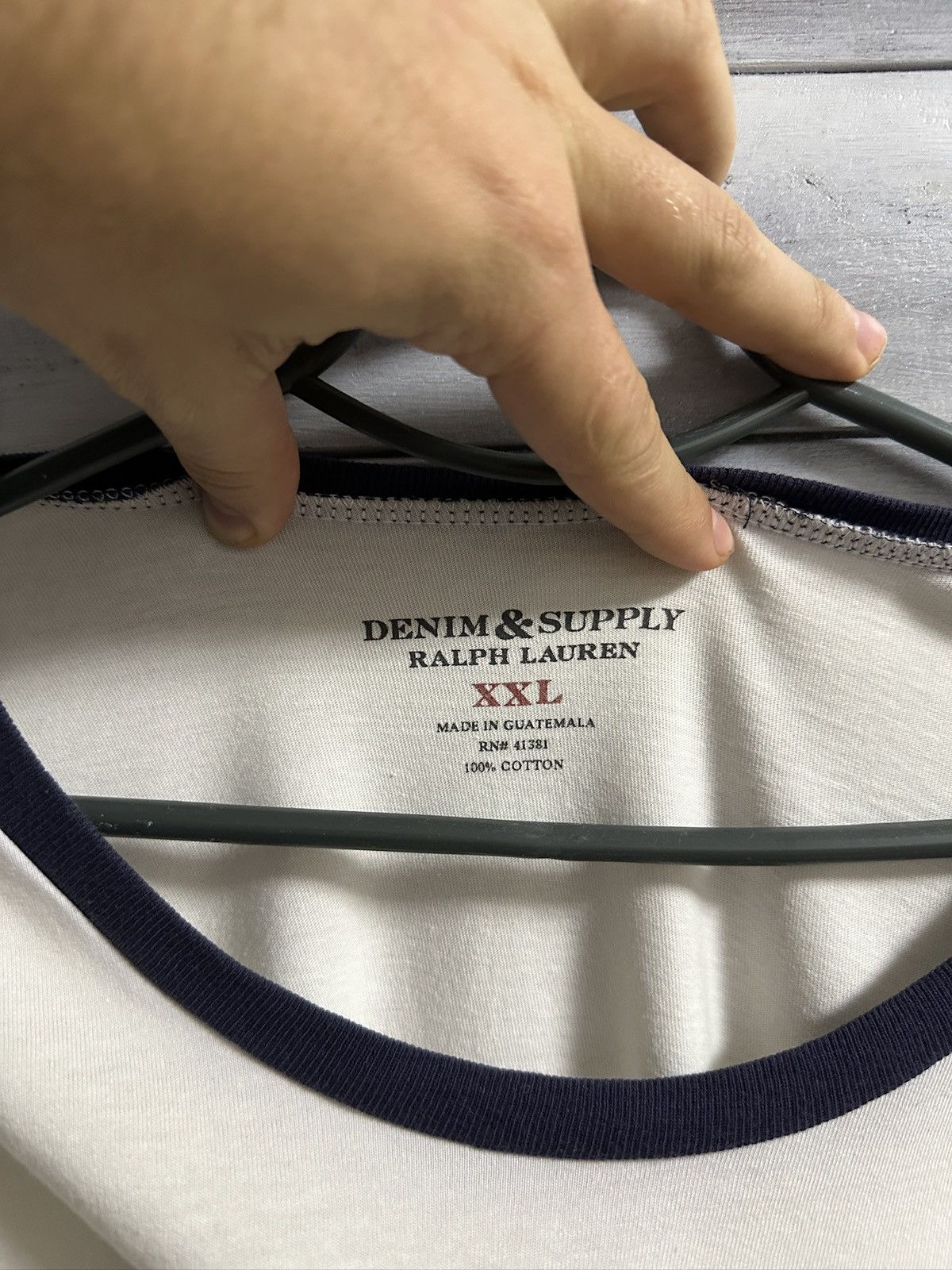 Denim & Supply Ralph Lauren Rare Vintage T-Shirt USA Ralph Lauren Denim & Supply Size US XXL / EU 58 / 5 - 6 Thumbnail