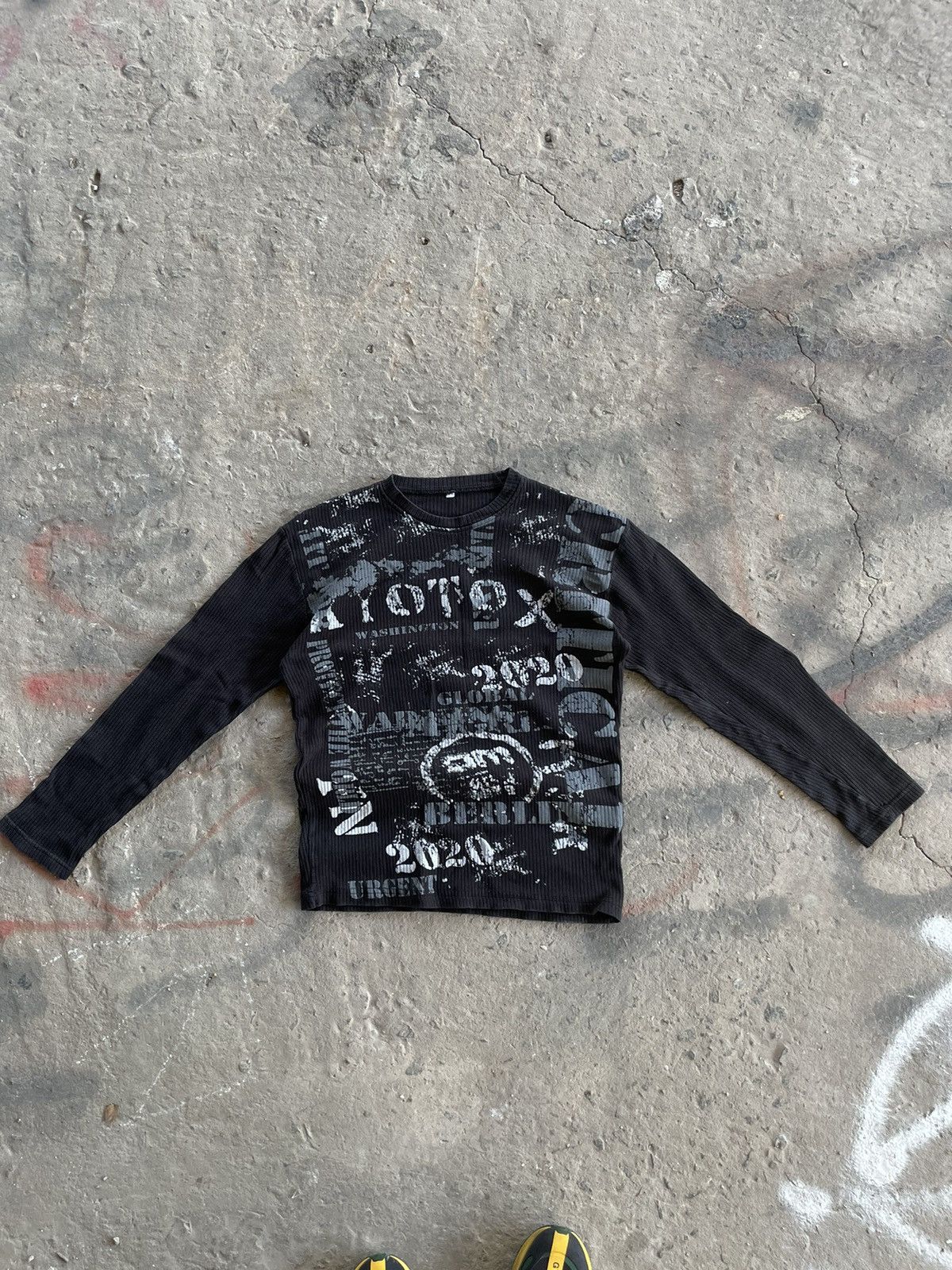 Japanese Brand × Vintage VINTAGE AVANT GARDE LONG SLEEVE Size US M / EU 48-50 / 2 - 2 Thumbnail