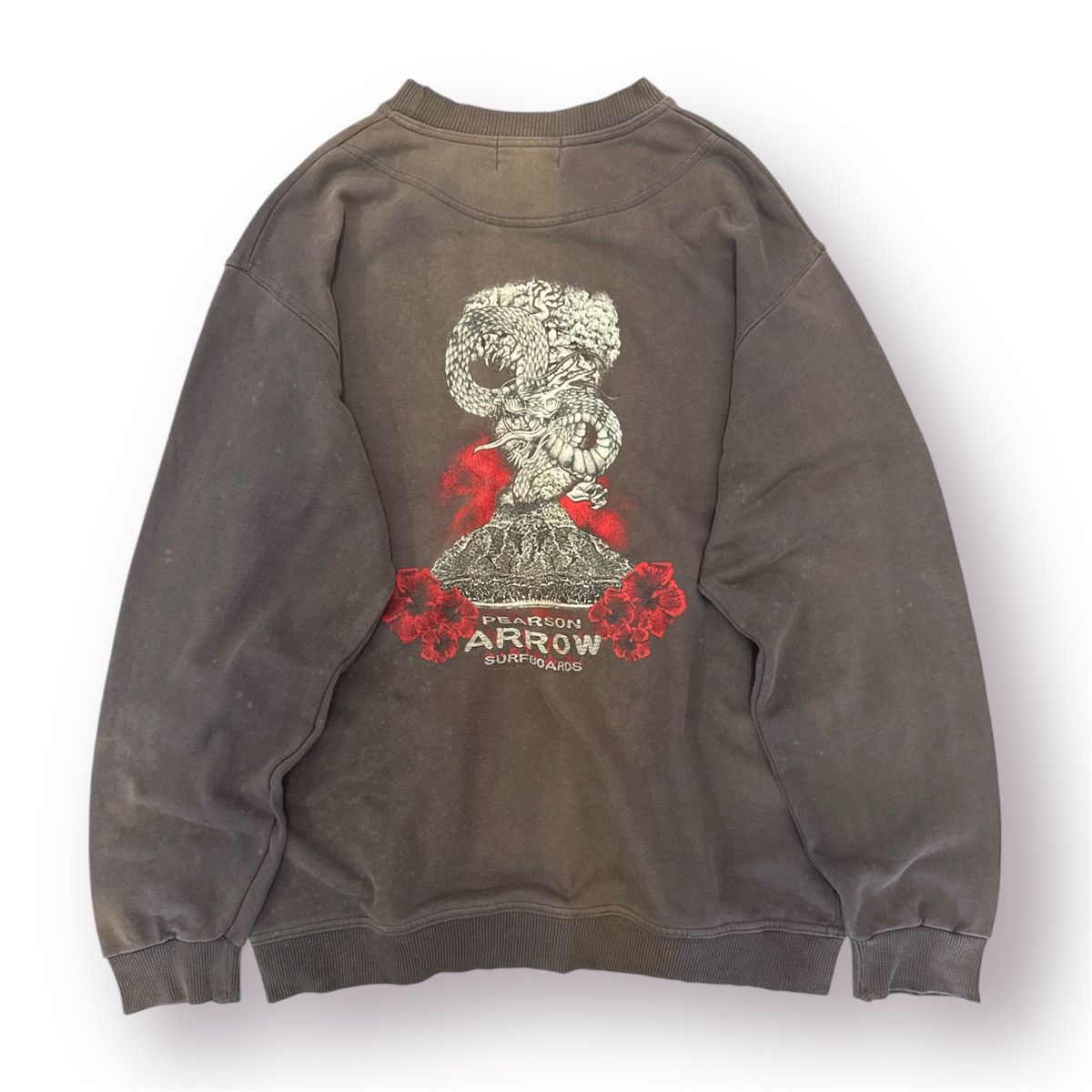 Drew Pearson 🔥 Vtg Distressed Pearson Arrow DRAGON Surfboard SEBC - L Size US L / EU 52-54 / 3 - 1 Thumbnail