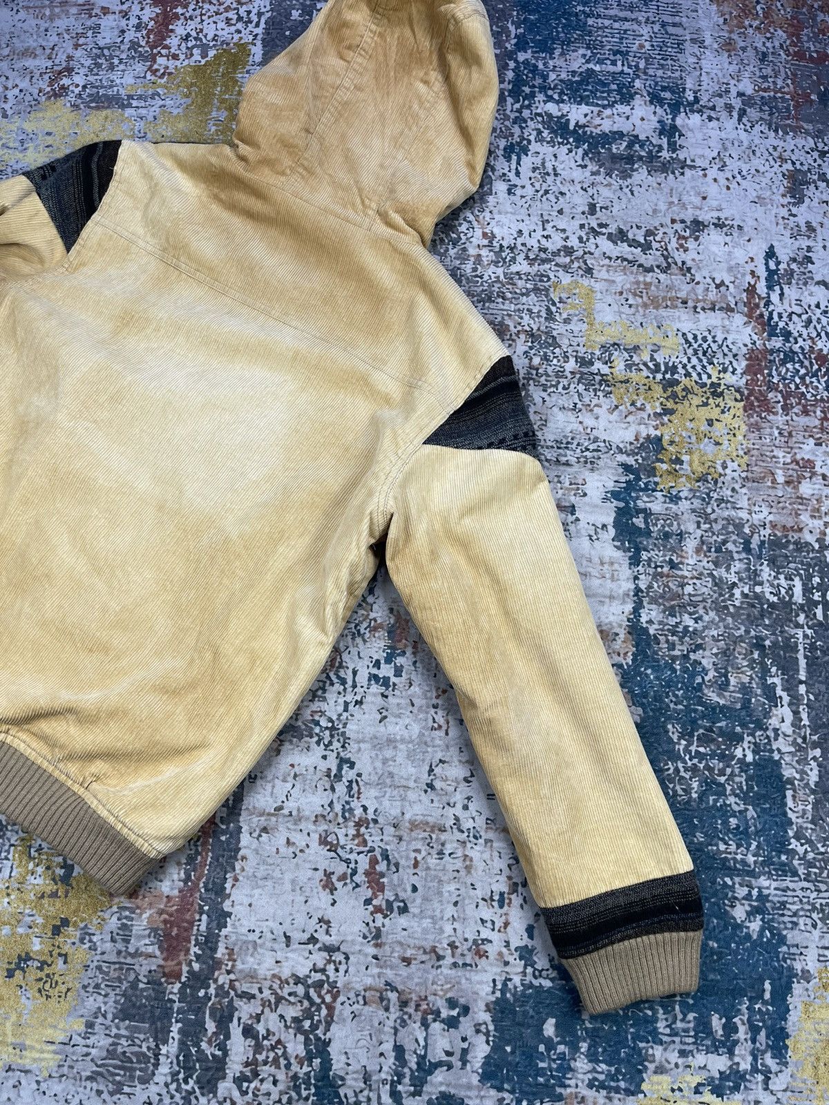 Japanese Brand Monitor GDW Corduroy Navajo Fur Hoodie Jackets Size US S / EU 44-46 / 1 - 9 Thumbnail
