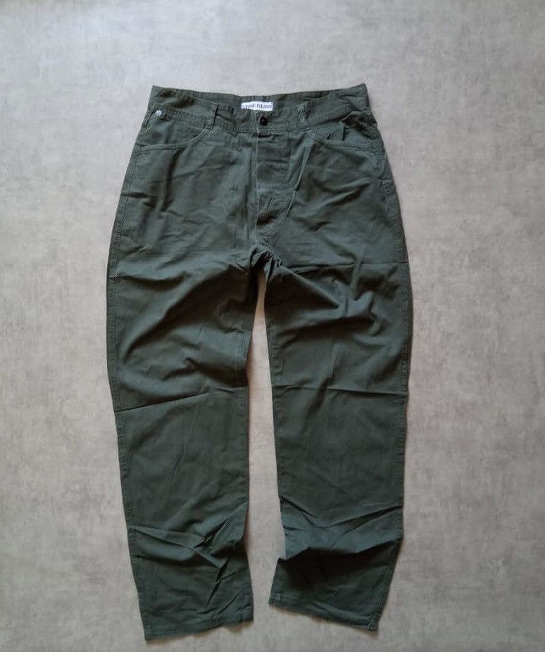 Stone Island × Vintage vintage ss98 stone island marina trouser Size US 32 / EU 48 - 1 Thumbnail