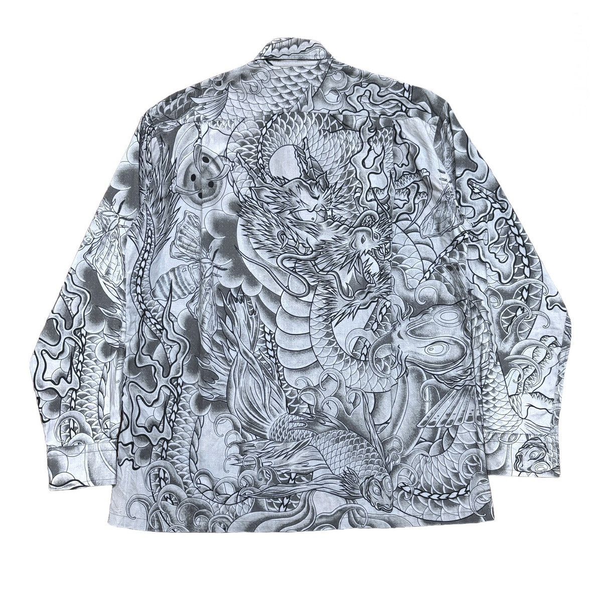 SHINICHIRO ARAKAWA 90s Shinichiro Arakawa Homme Mythical Beast Shirt Size US M / EU 48-50 / 2 - 2 Thumbnail
