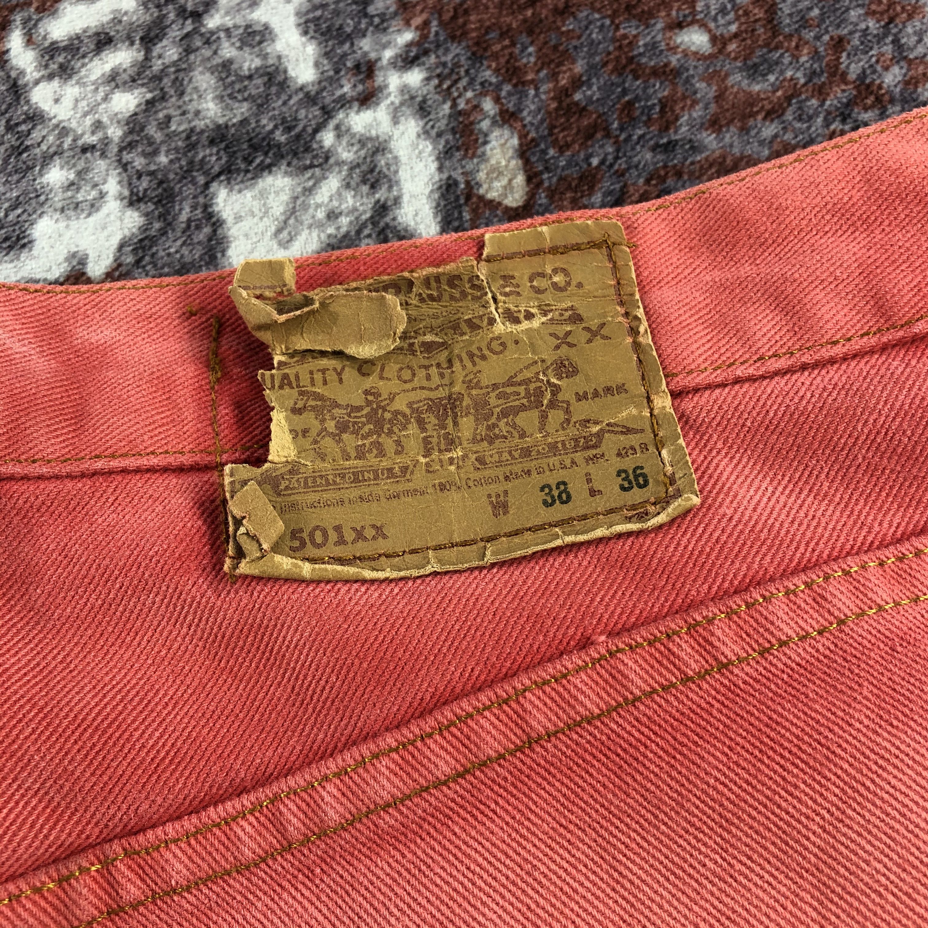 Levi's 90s Vintage Levis 501 Jeans-JM2686 Size US 36 / EU 52 - 7 Thumbnail