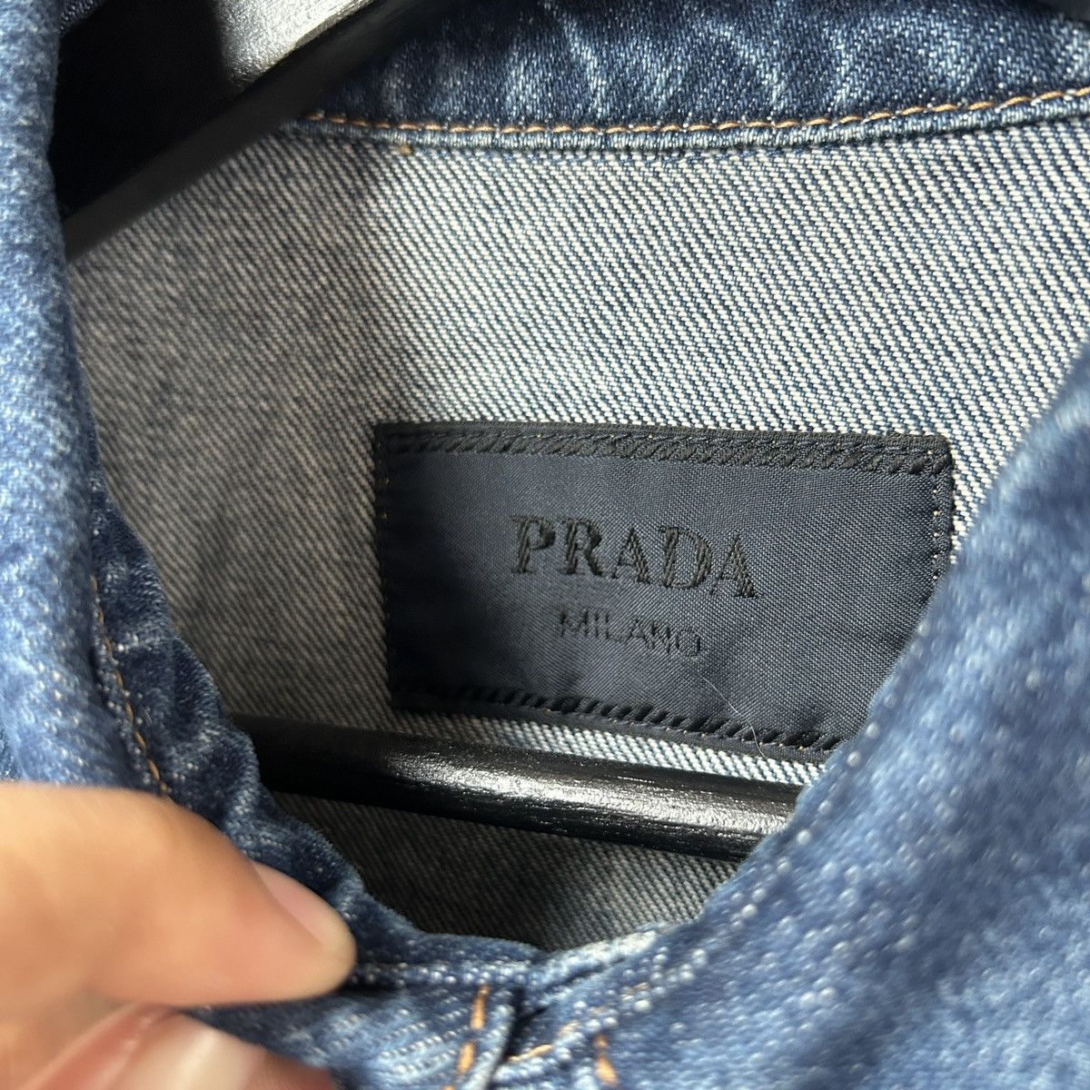 Prada Prada denim shirt Size US L / EU 52-54 / 3 - 3 Thumbnail