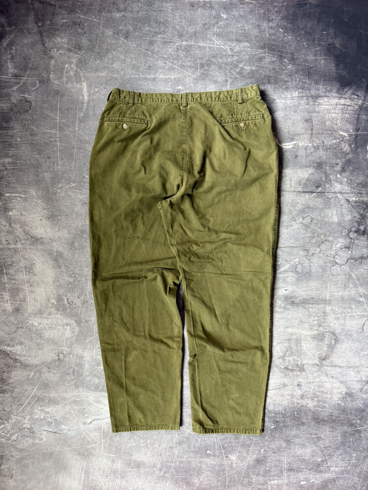 Woolrich Woolen Mills Vintage Woolrich Pleated Pants (40X32) Size US 40 / EU 56 - 3 Thumbnail