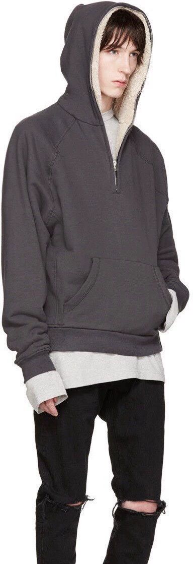 Fear of God Fear of God Lambfleece semi-zipper Size US S / EU 44-46 / 1 - 7 Thumbnail