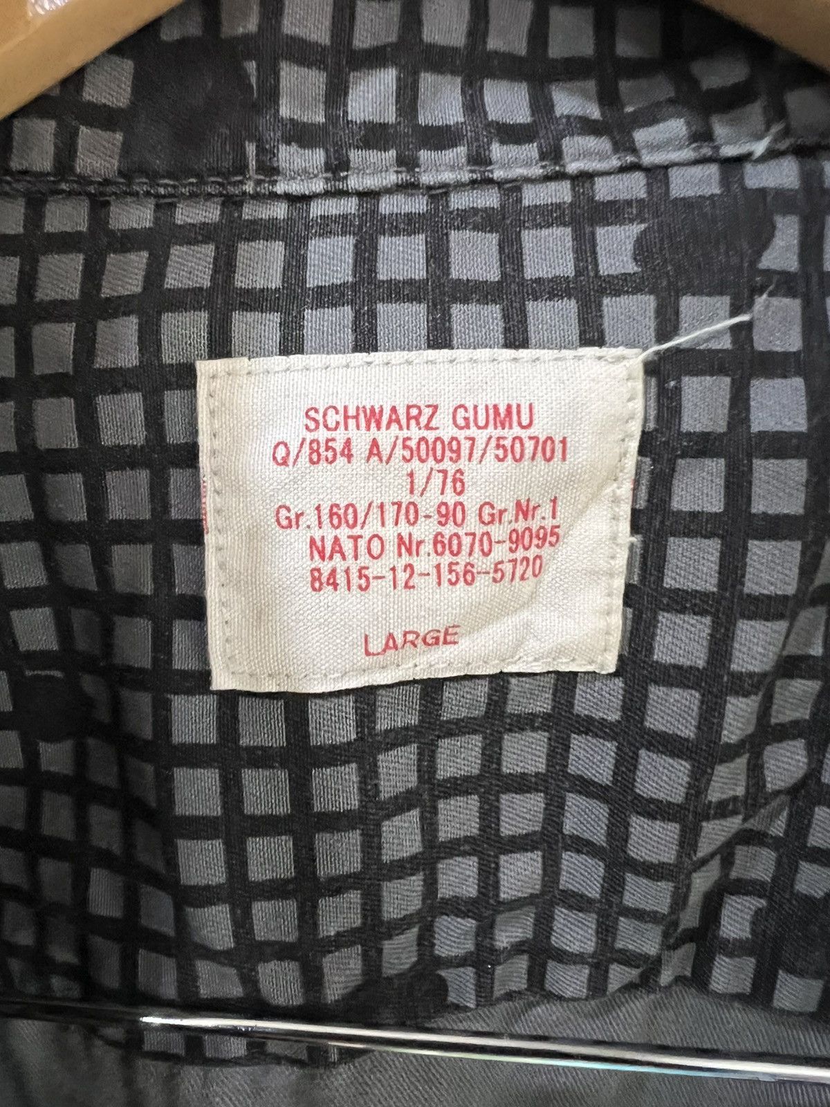 Other 🔥Schwarz Gumu Army Zipper Jacket Size US S / EU 44-46 / 1 - 13 Thumbnail