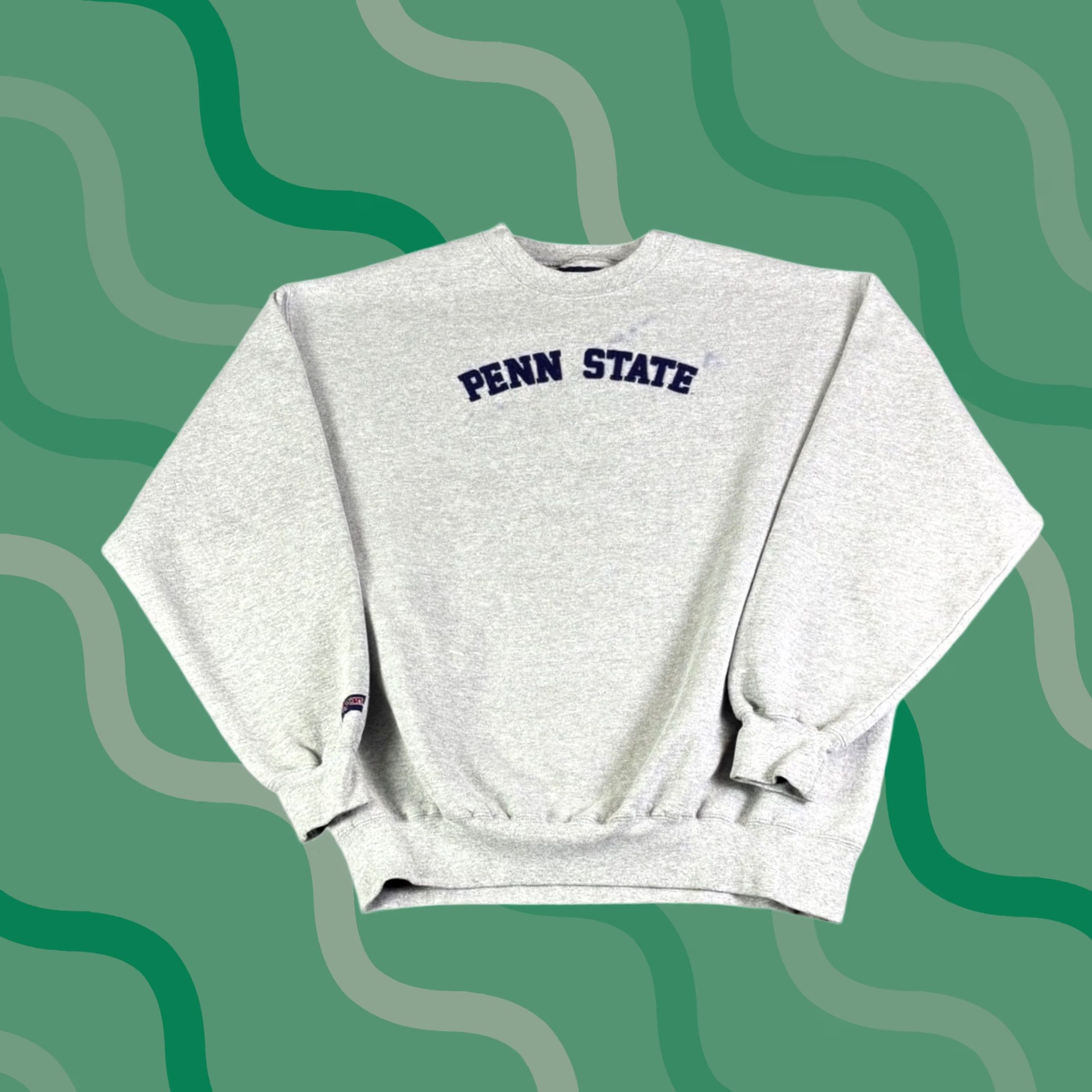 Jansport VINTAGE Jansport Penn State Sweatshirt XL Heather Gray Crewneck Nittany Lions Mens Crew Neck Graphic Print All Seasons Size US XL / EU 56 / 4 - 1 Thumbnail