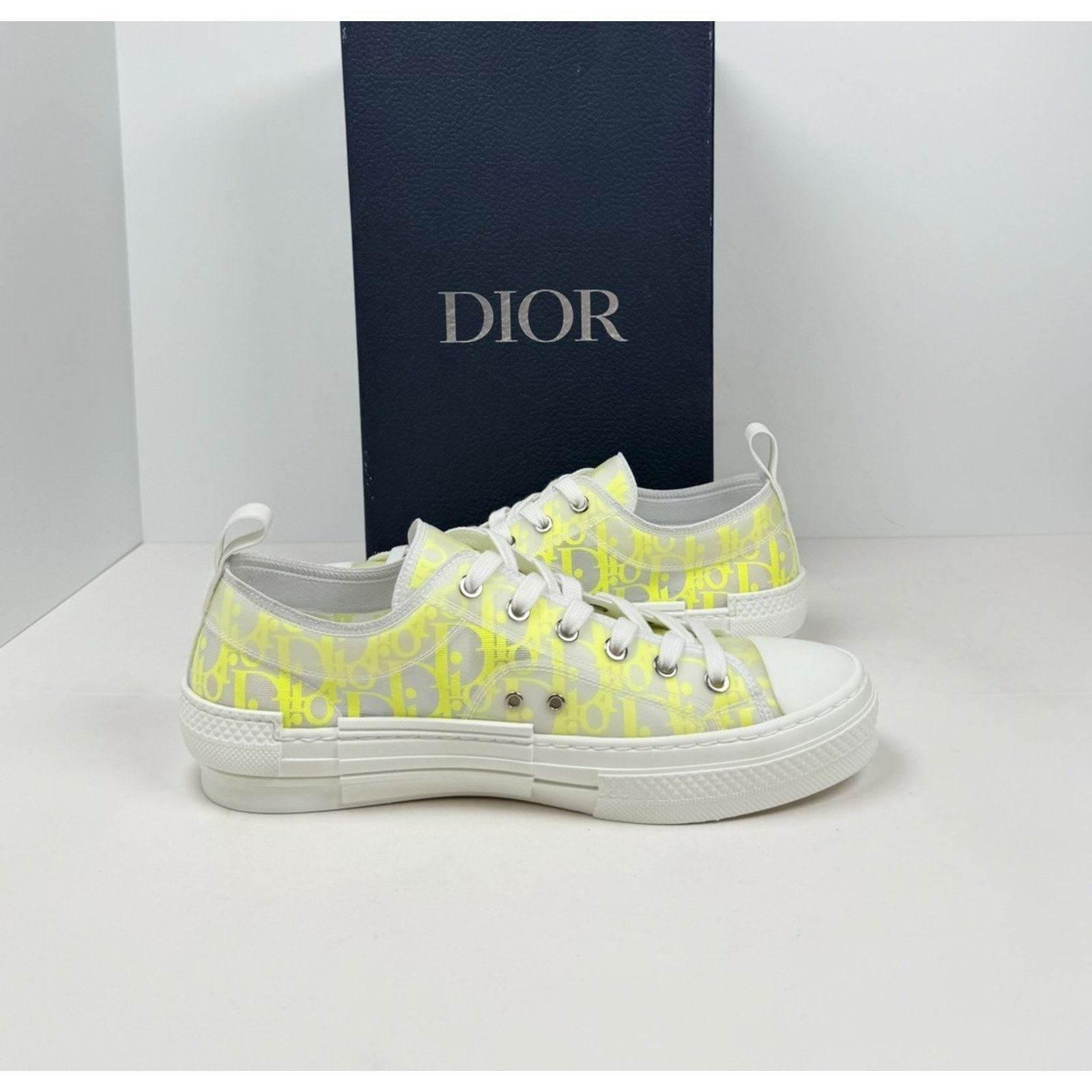 Dior Size 41EU/8US - Dior B23 Oblique Yellow Low NEW Size US 8 / EU 41 - 5 Thumbnail