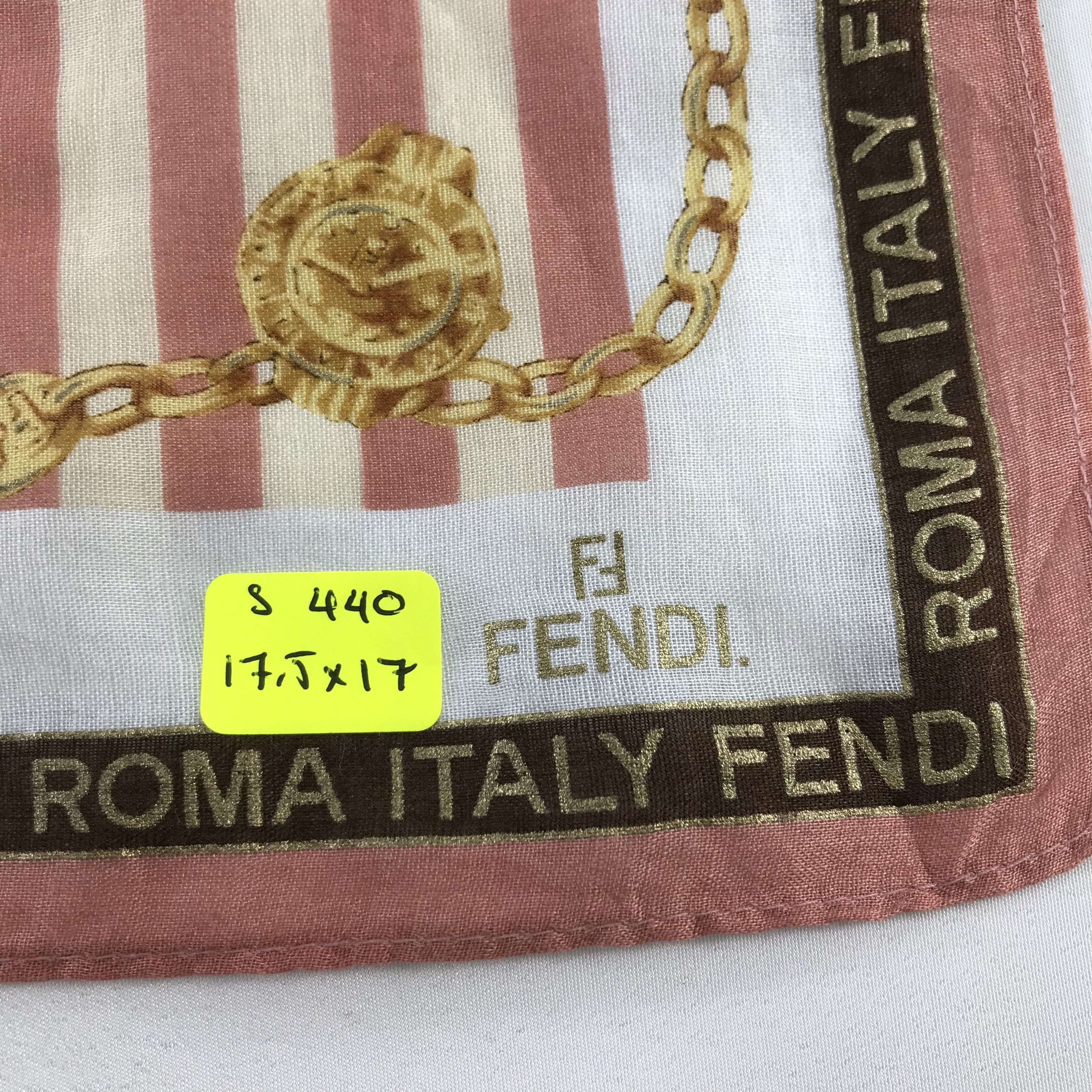 Vintage Vintage Fendi Bandana / Handkerchief / Neckerchief - S440 Size ONE SIZE - 5 Thumbnail